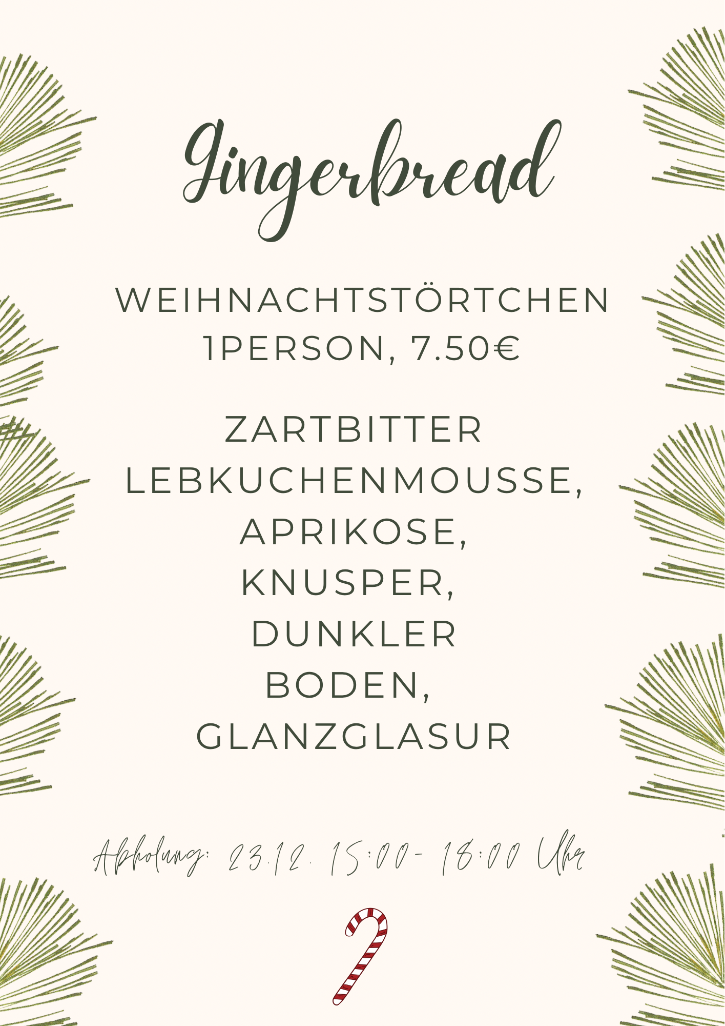 TÖRTCHEN / GINGERBREAD