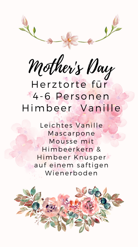 Herztorte für 4-6 Personen
